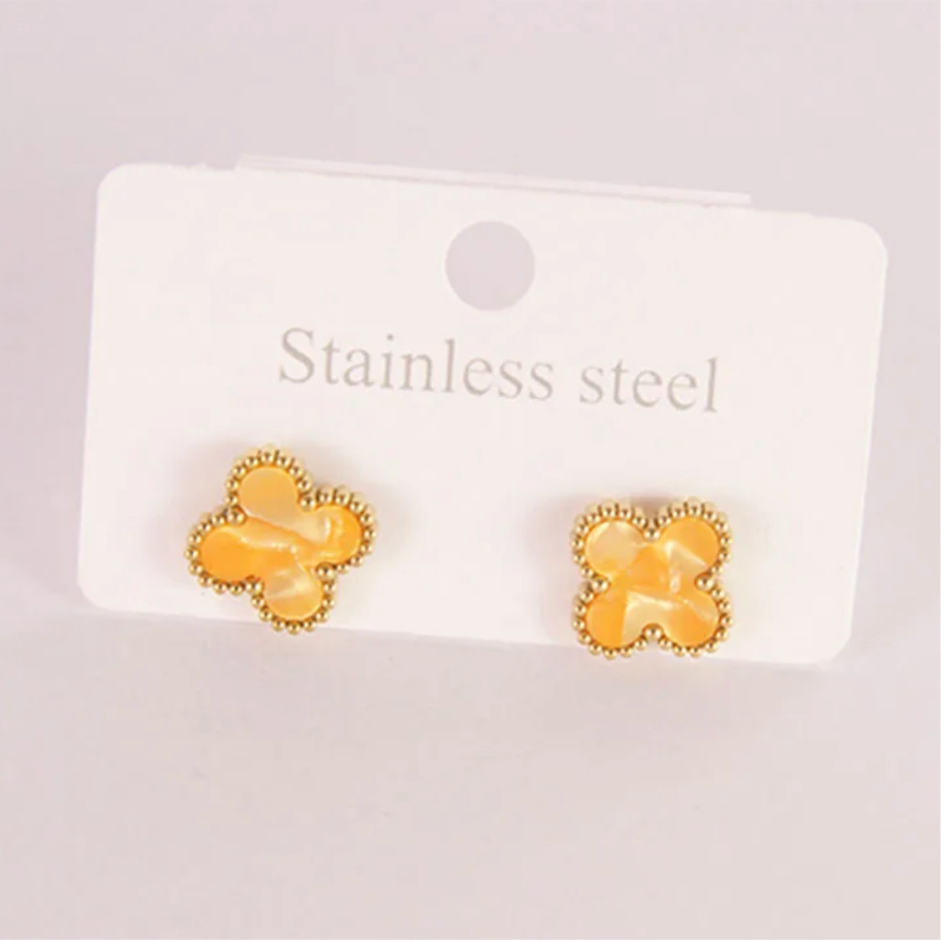 Nayra Earrings Yellow