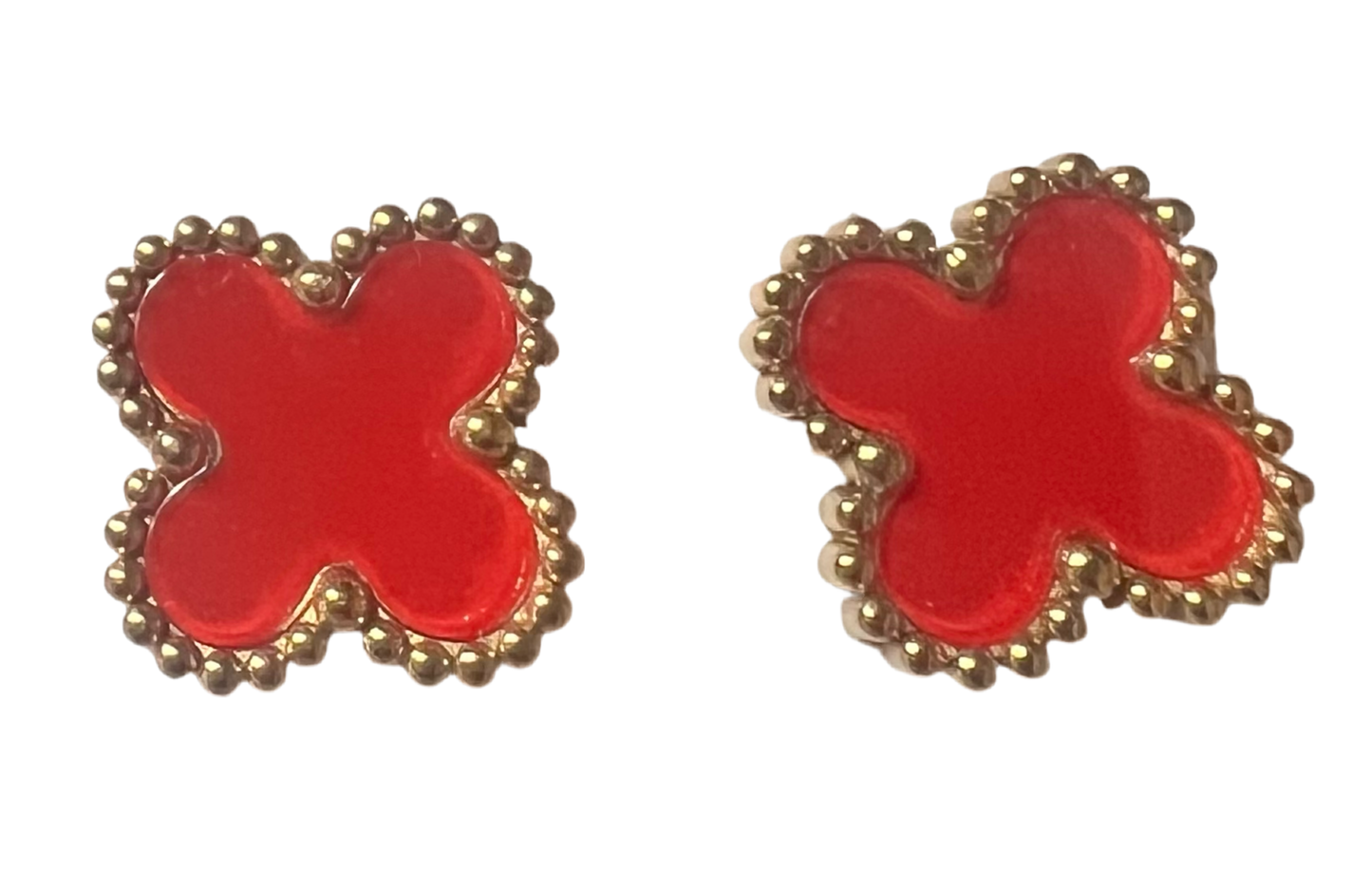Sofia Earrings Red