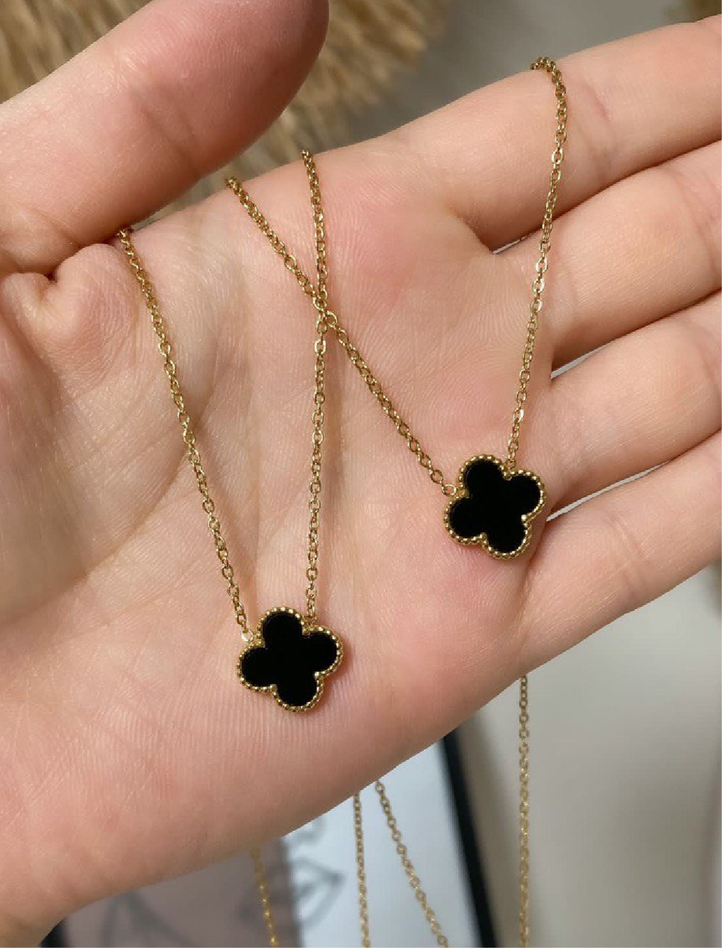 Sofia Necklace Black