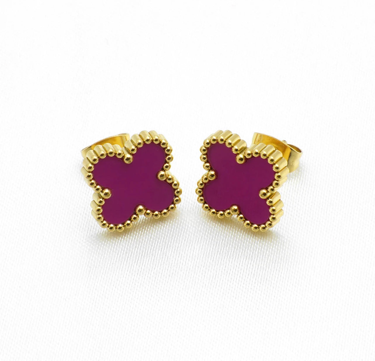 Sofia Earrings Purple