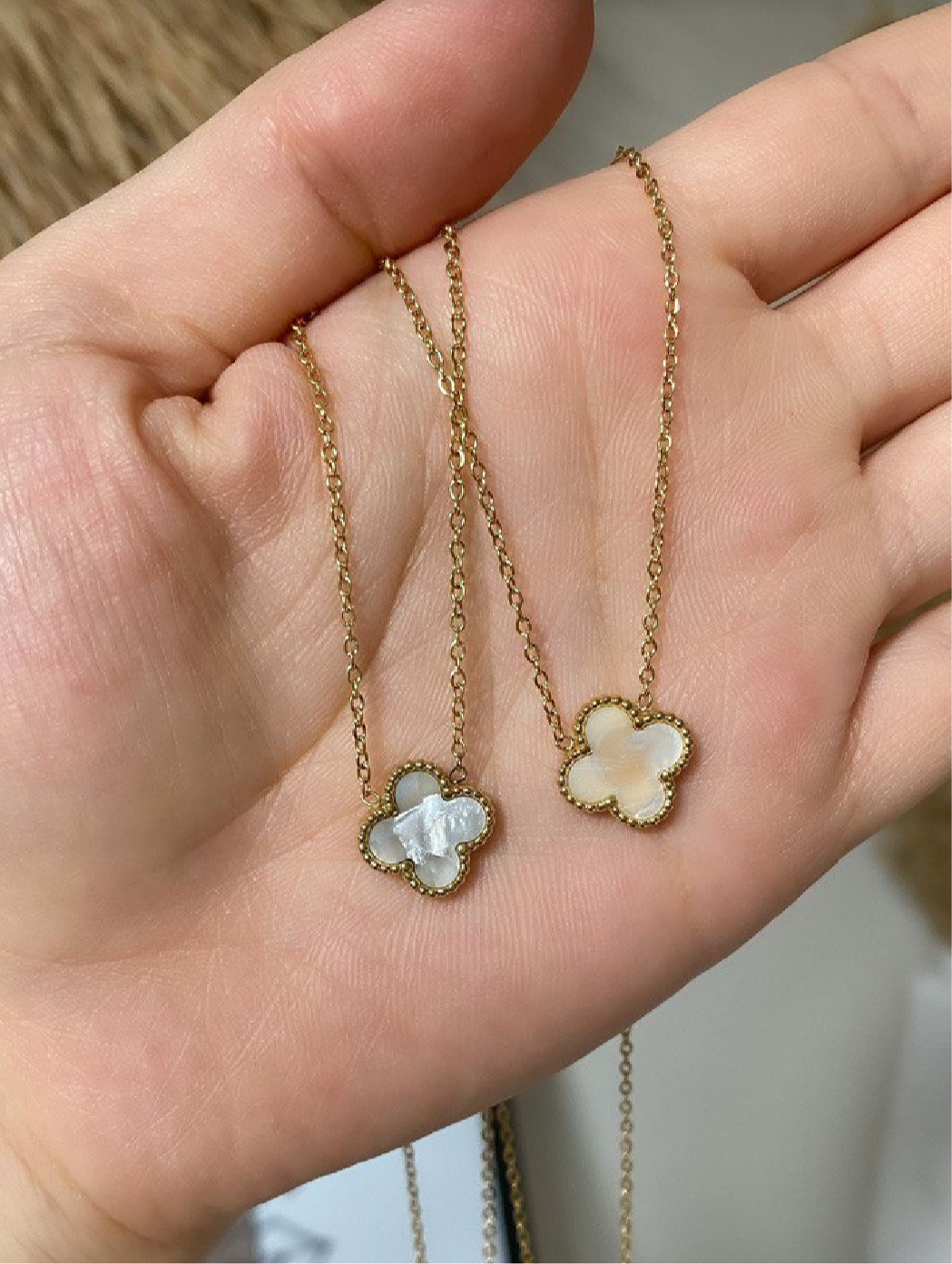 Sofia Necklace white