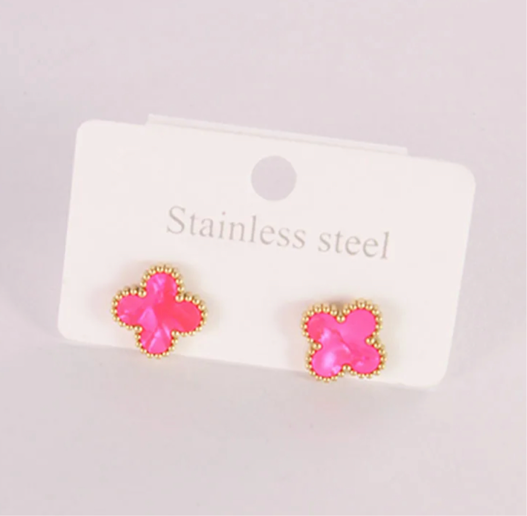 Nayra Earrings Pink