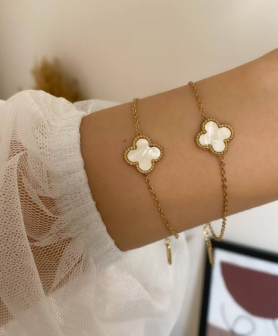 Mira Bracelet White