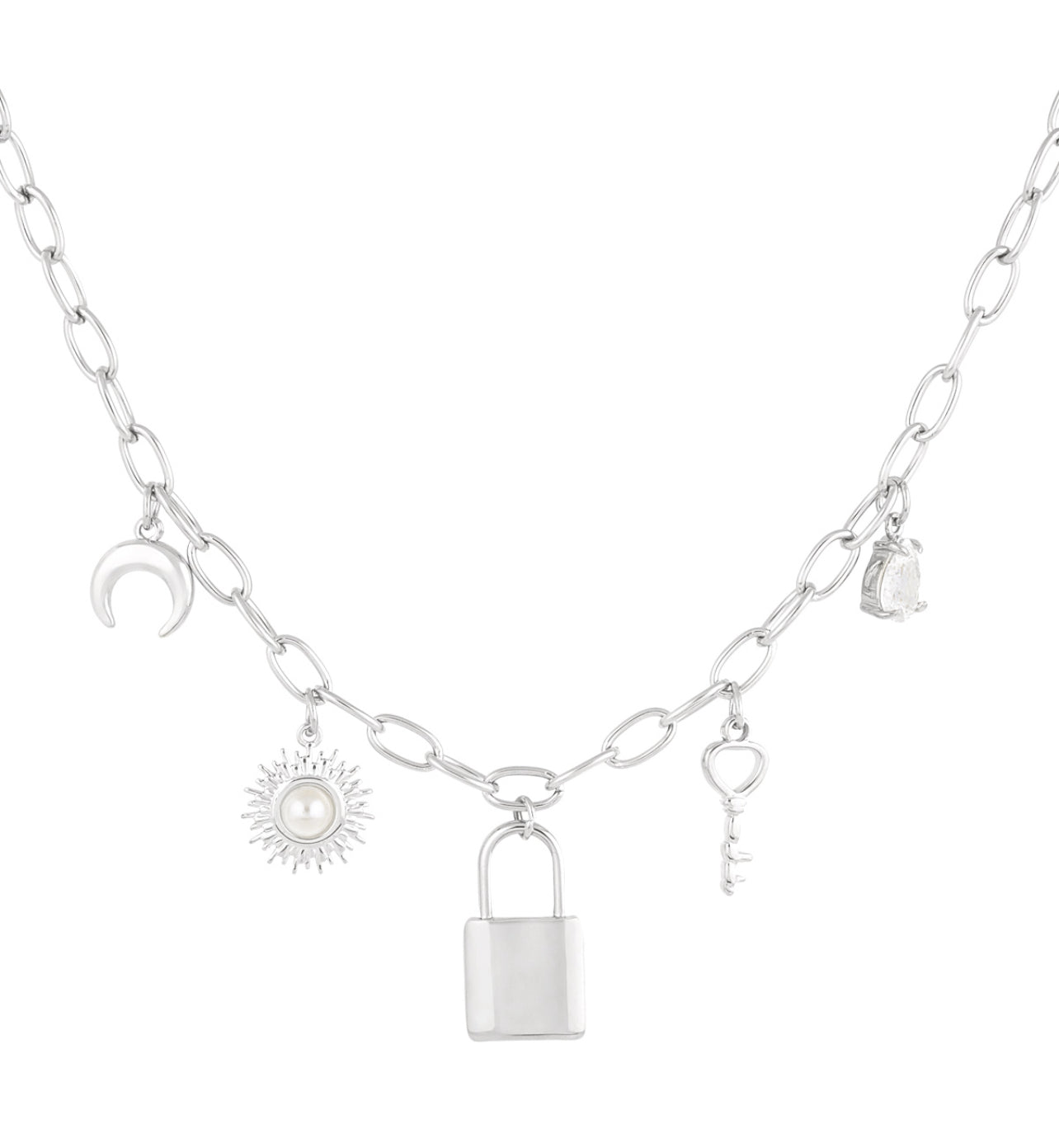 Rana Necklace Silver