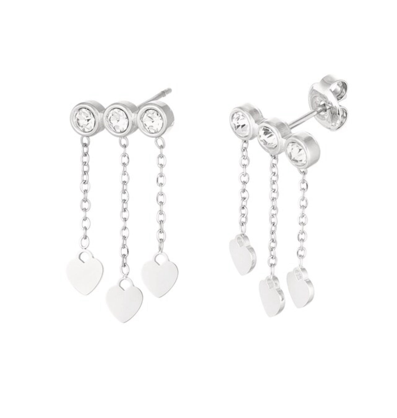 Berna Earrings Silver