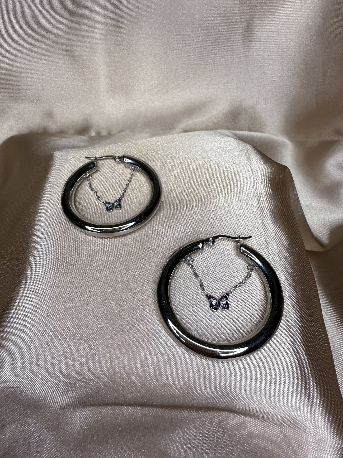 Tania Earrings Silver