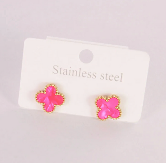 Nayra Earrings Pink