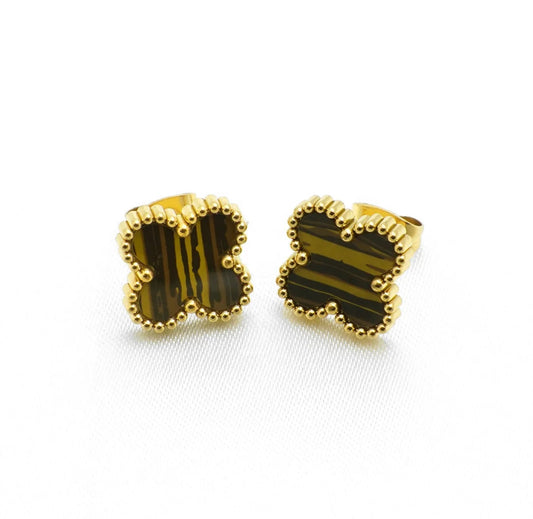 Sofia Earrings Brown