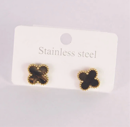 Nayra Earrings Brown