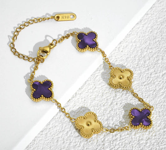 Nayra Bracelet Purple