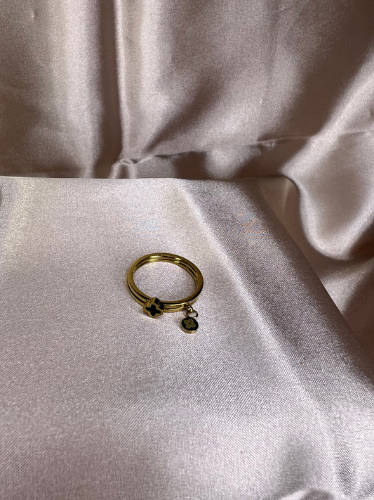 Zarya Ring 2 in 1 Gold